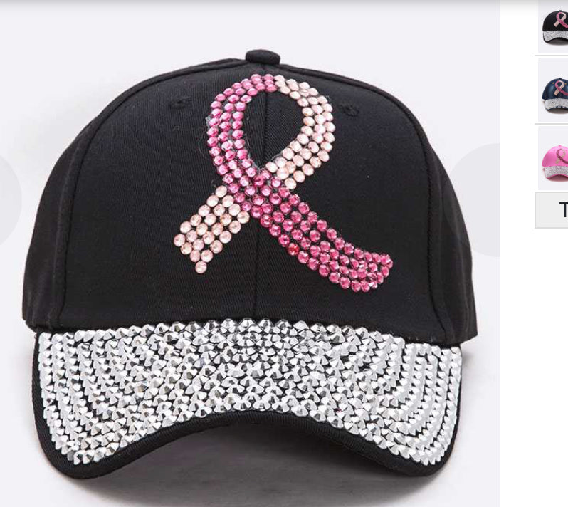 Pink Ribbon Hat