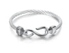 B282 STAINLESS STEEL CABLE BRACELET