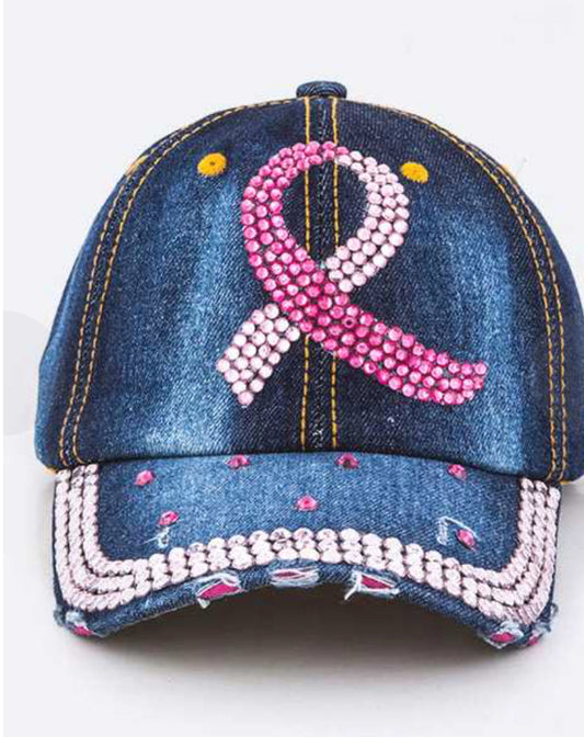 Pink Ribbon Hat