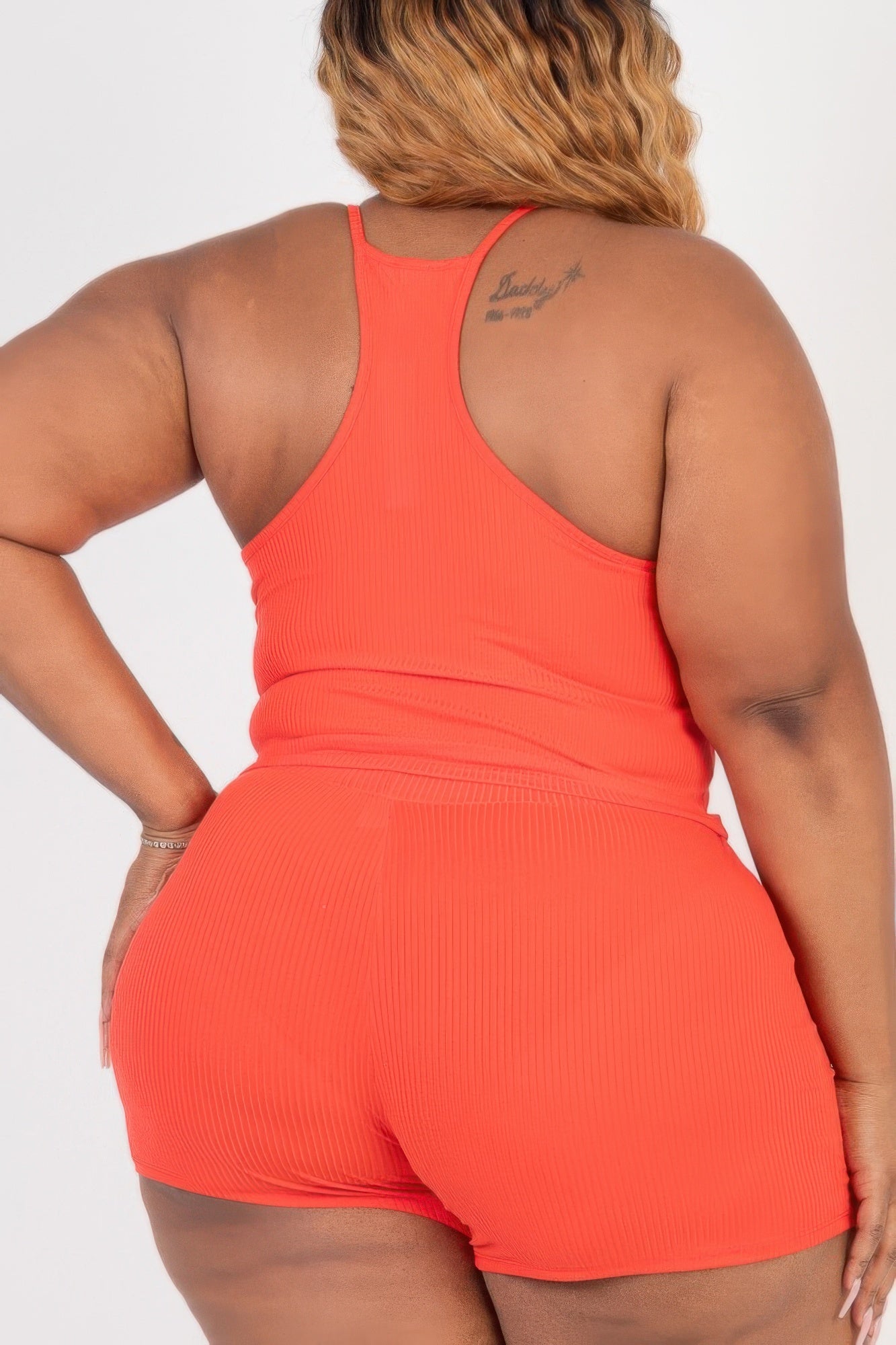 Ribbed Ease Cami Top & Shorts Set